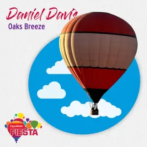 A hot air balloon labeled