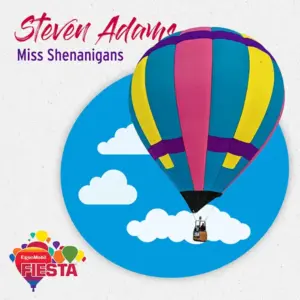 Colorful hot air balloon named