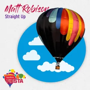 A colorful hot air balloon image with