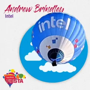 A blue hot air balloon with