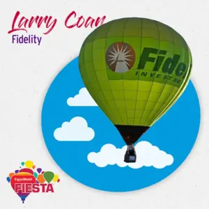 A green hot air balloon with